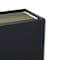 Dacasso Classic Black Leather Hanging File Folder Box AG-1093 - alternate 3